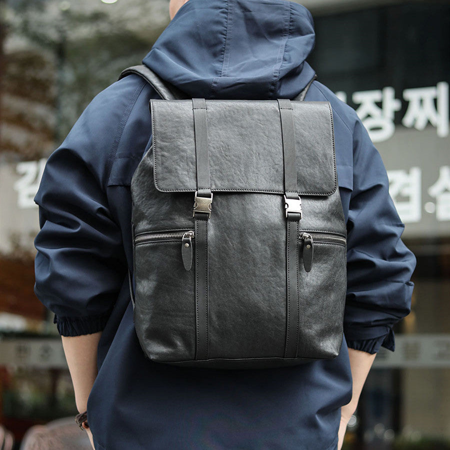 Sac à dos en cuir pour les déplacements professionnels