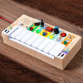 Piano électronique en bois