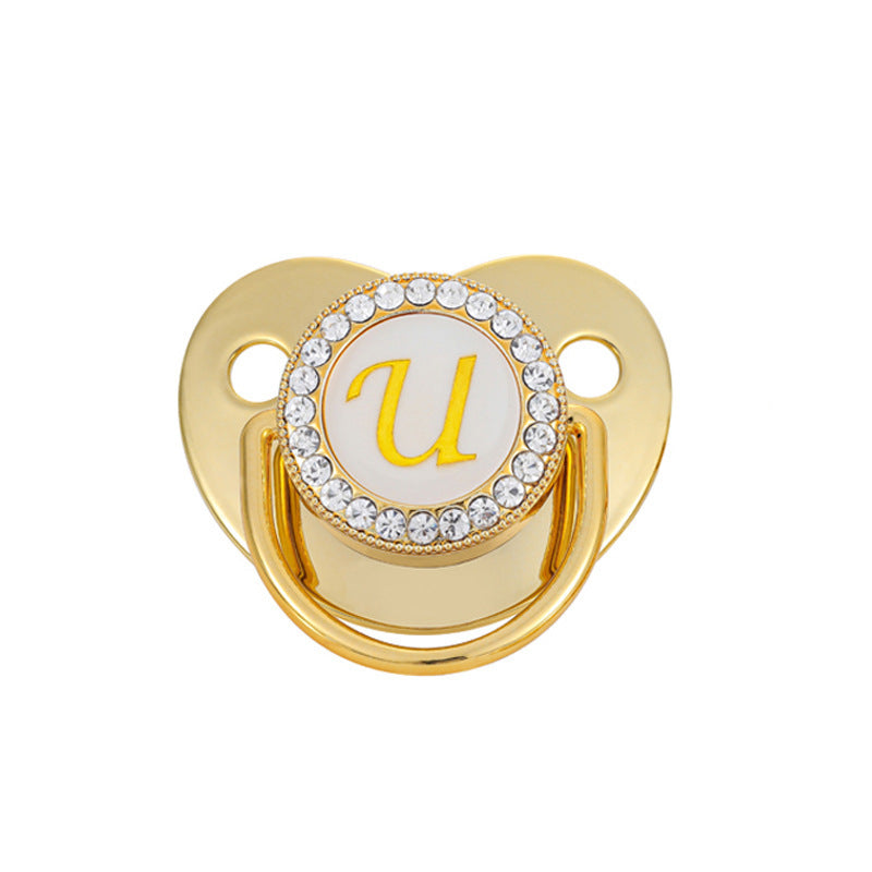 Tétine Gold 26 lettres