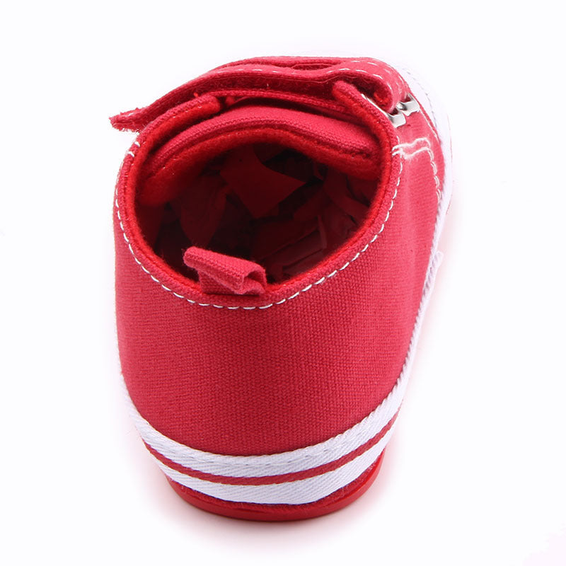 Chaussures en toile avec double fermeture velcro