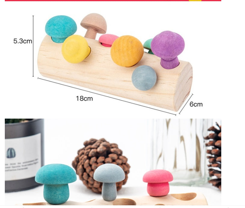 Jeu de simulation de cueillette de champignons en bois