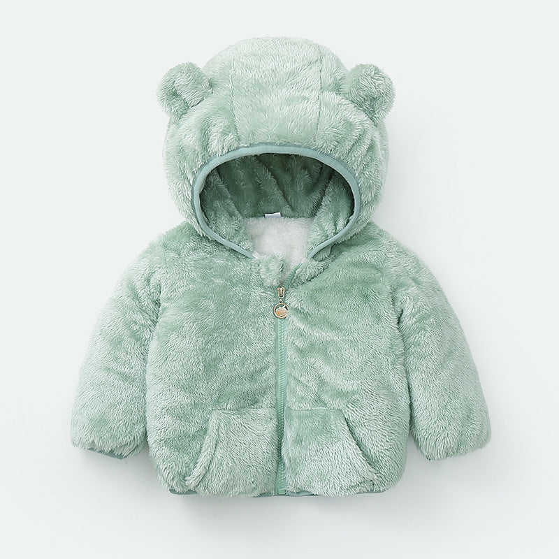 nouvelle veste matelassée d'hiver pour bébé veste en coton