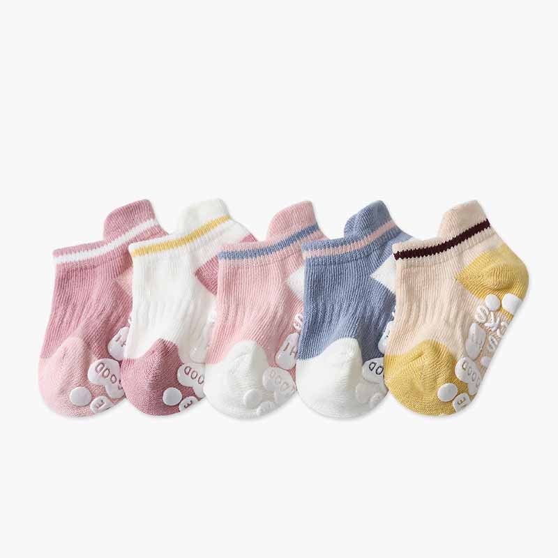 Chaussettes bateau à gros talons tridimensionnelles
