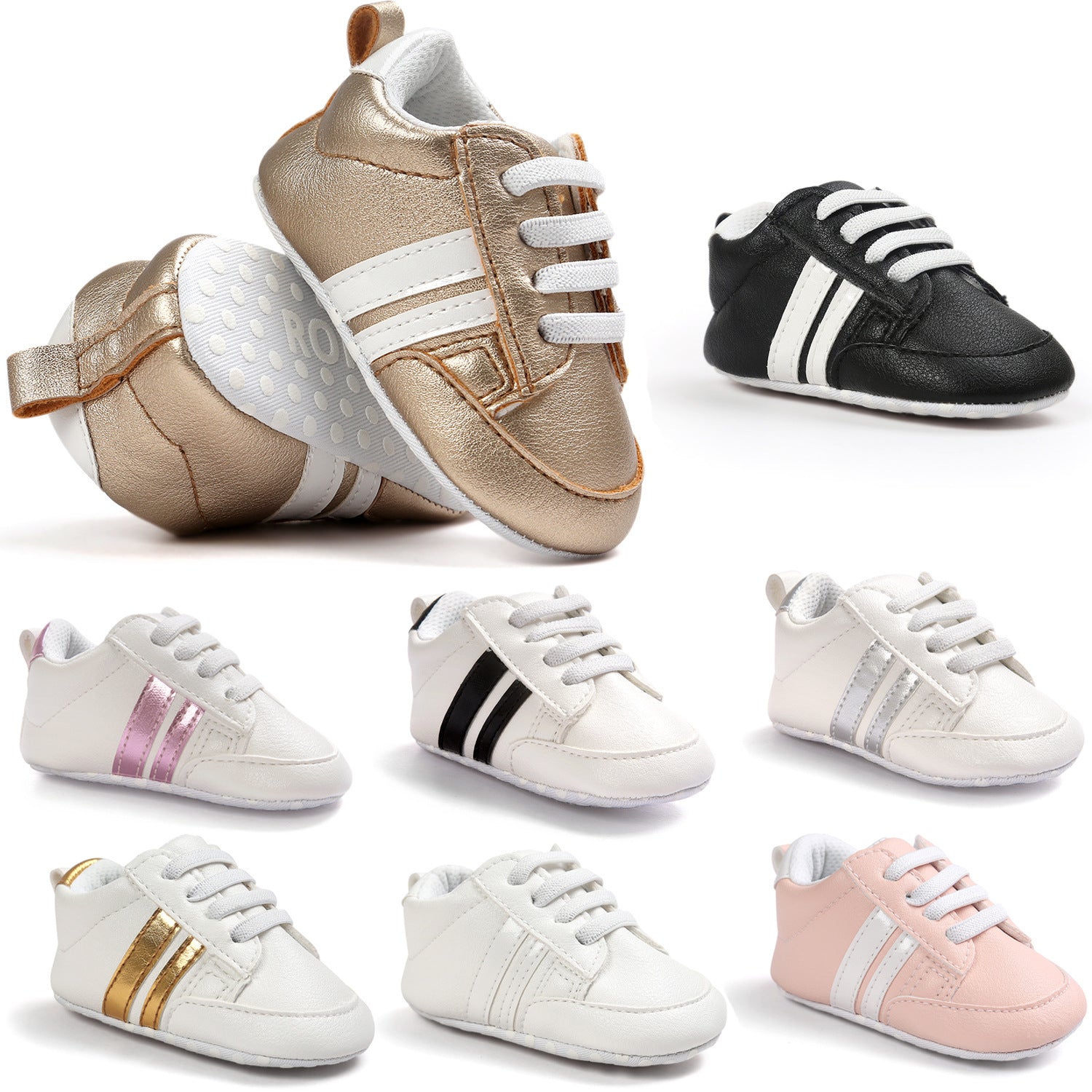 Chaussures en cuir synthétique PU