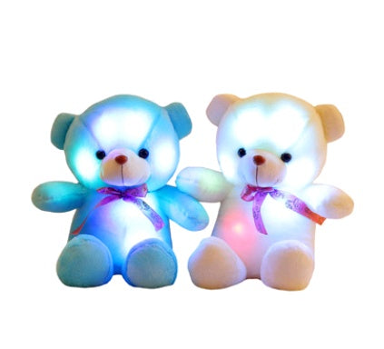 Ours en peluche lumineux