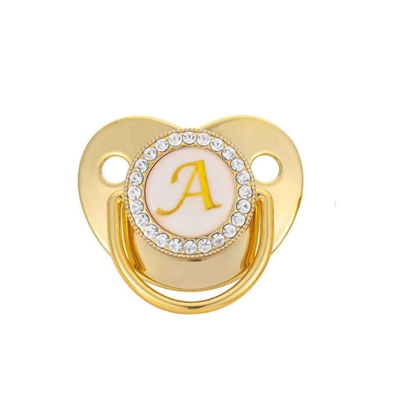 Tétine Gold 26 lettres