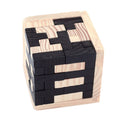 Puzzle 3D créatif en bois