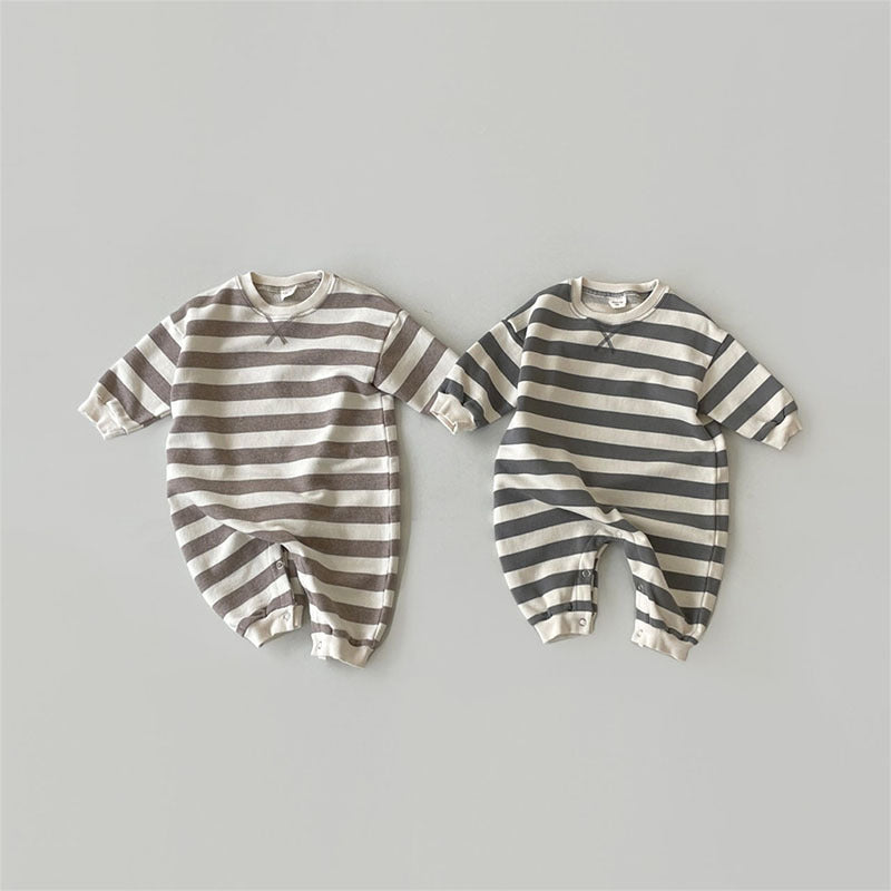 Pyjama rayée confortable en coton
