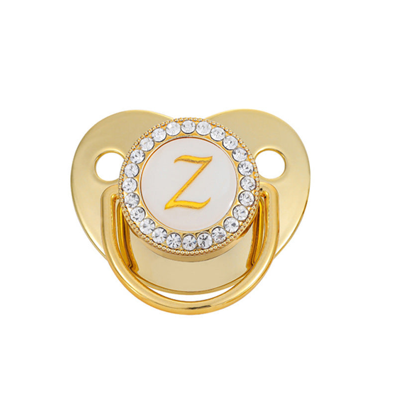Tétine Gold 26 lettres