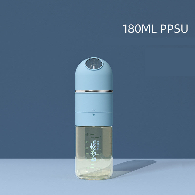 Biberon en verre PPSU pour nouveau-né, grand diamètre