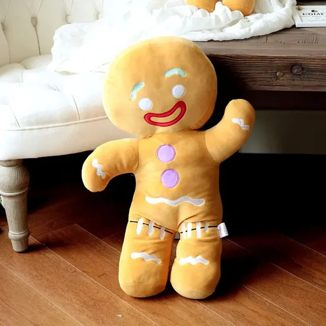 Peluche bonhomme en pain d'épices