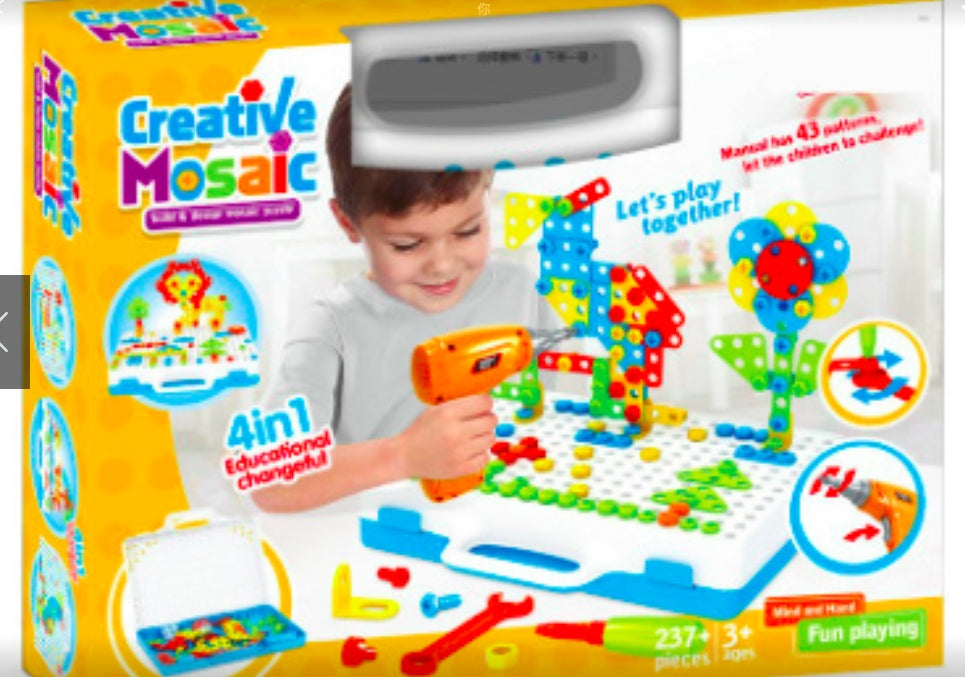 Kits de construction créatifs, ensembles de blocs éducatifs