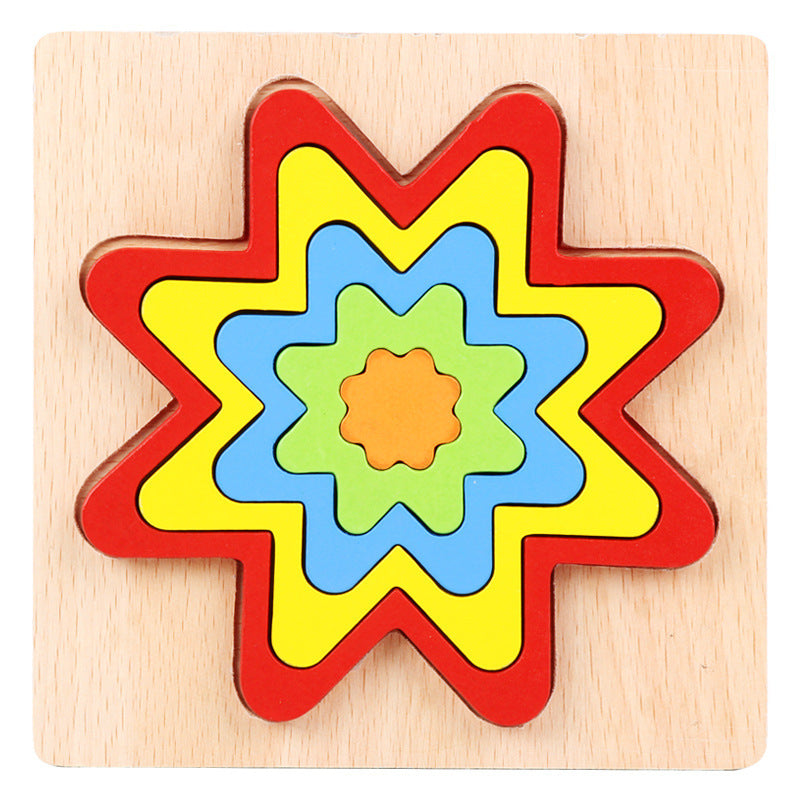 Jouets cognitifs géométriques