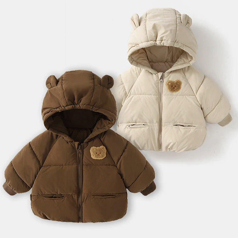 Manteau d'hiver pour bébé Veste d'hiver rembourrée en coton