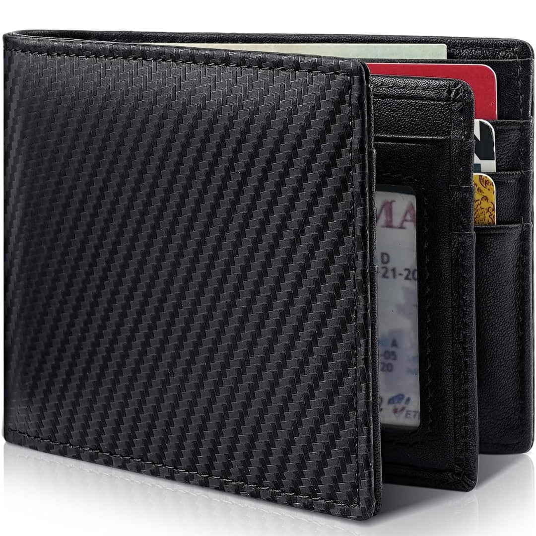 Portefeuille court en cuir pratique et fonctionnel pour homme