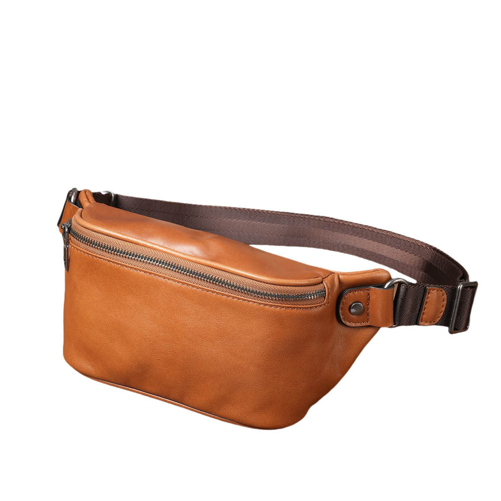 Sac banane en cuir