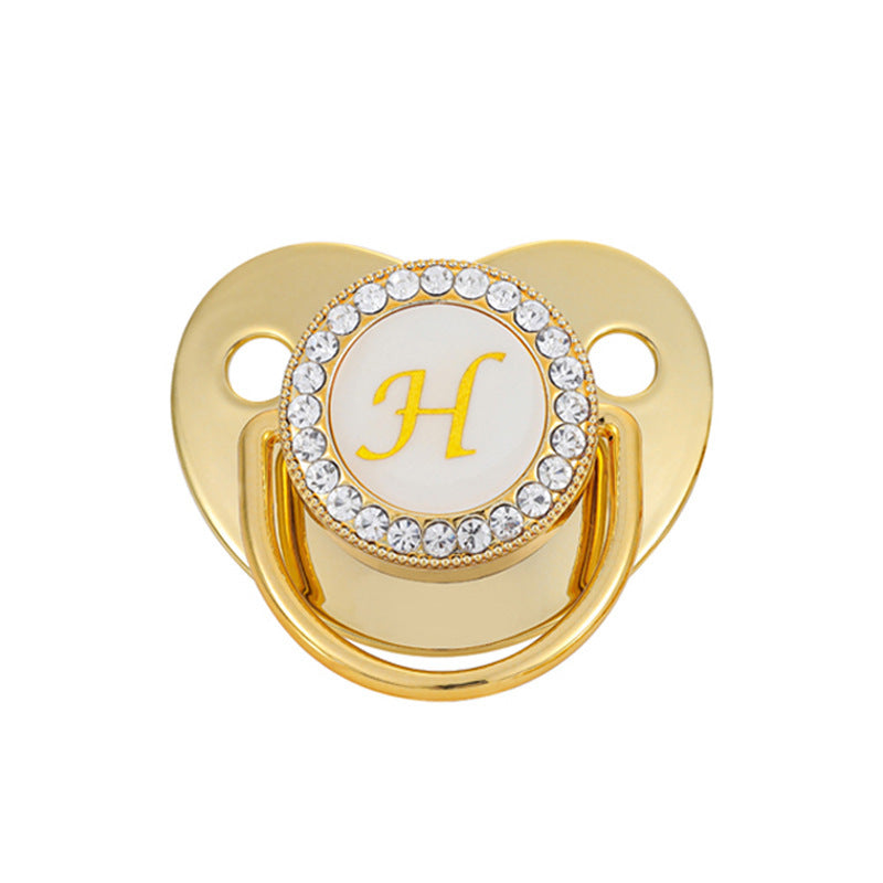 Tétine Gold 26 lettres