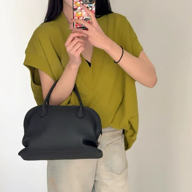 Sac minimaliste en cuir