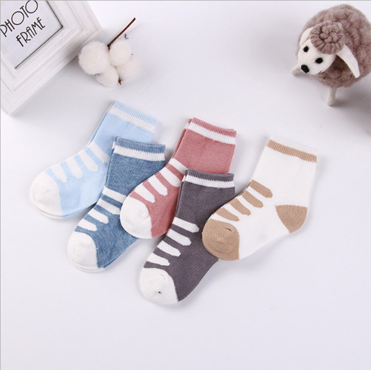 Chaussettes pour enfants adorables, nouvelle édition automne - hiver, en coton