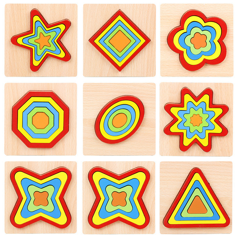 Jouets cognitifs géométriques