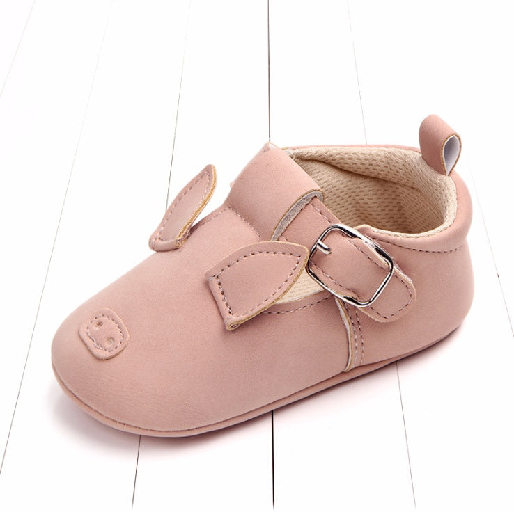 Chaussures printemps et automne en cuir mat antidérapant, semelle douce