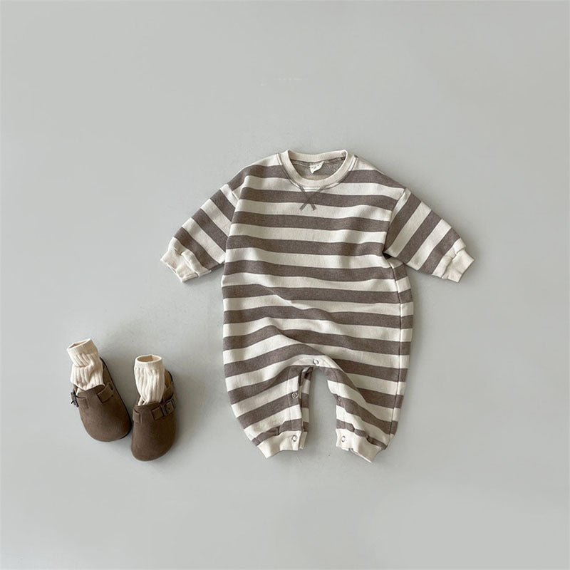 Pyjama rayée confortable en coton