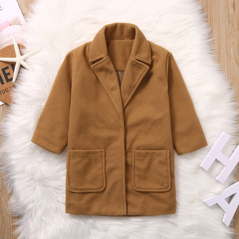 Manteau en laine pour enfant