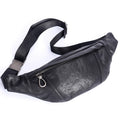 Sac banane en cuir pour homme, petit modèle