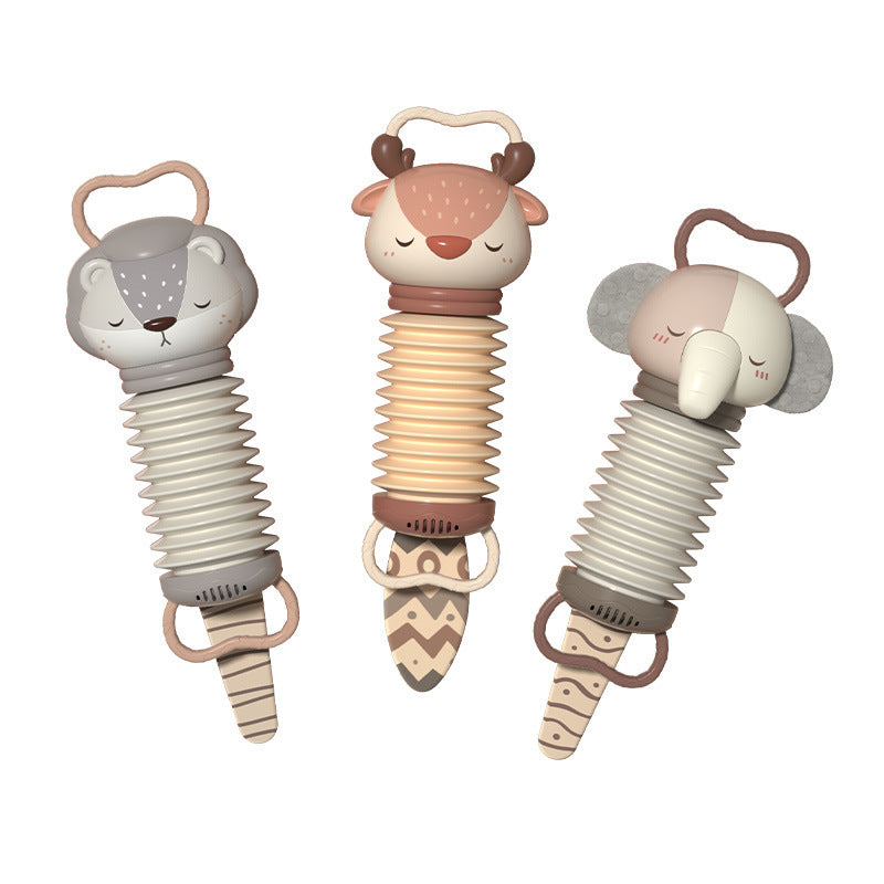 Cartoon Animal Baby Musical Pull Along Toy