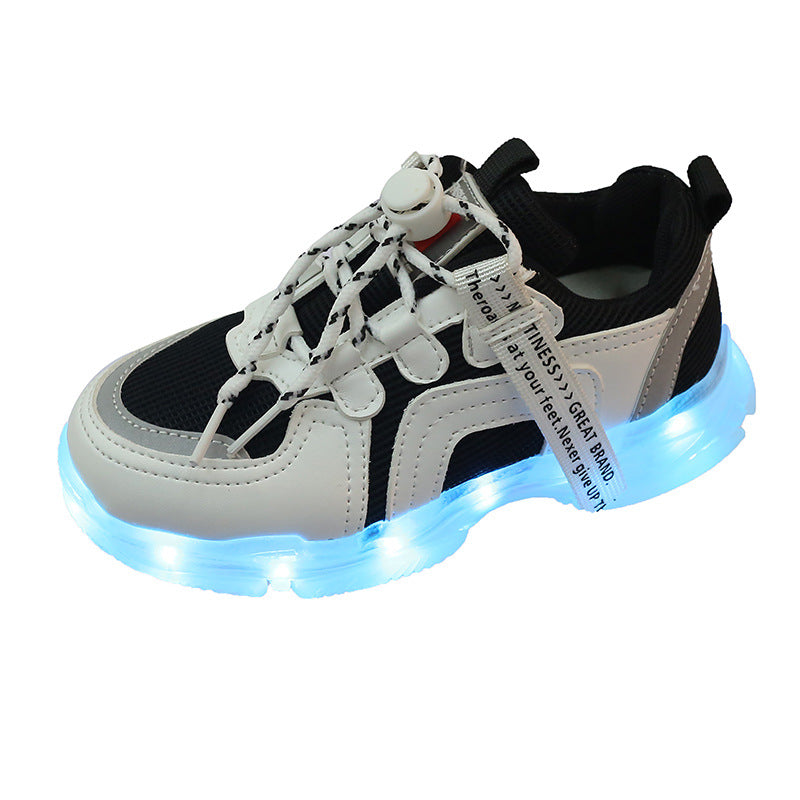 Chaussures lumineuses colorées
