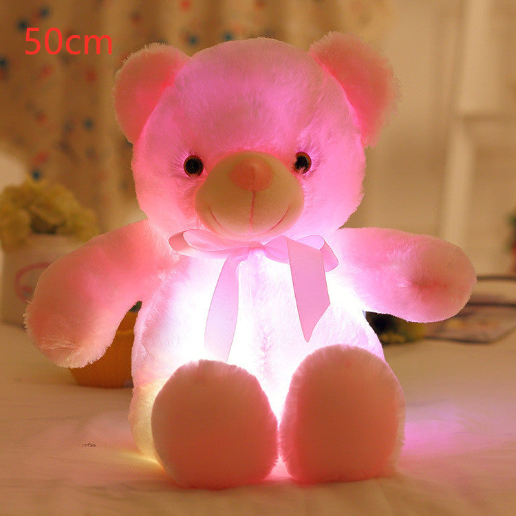 Ours en peluche lumineux