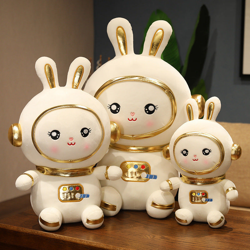 Peluche lapin spatial de la série Astronautes