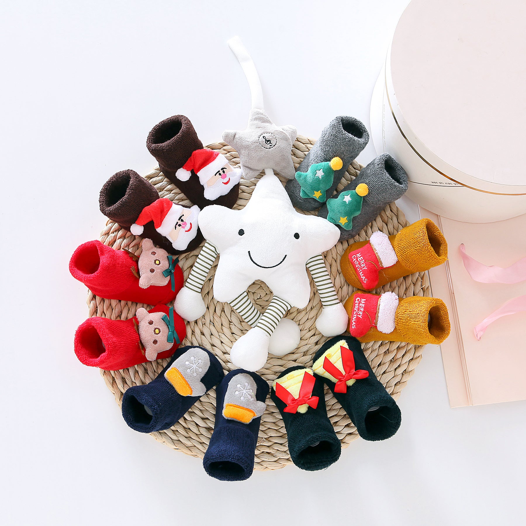 Coffret cadeau chaussettes bébé