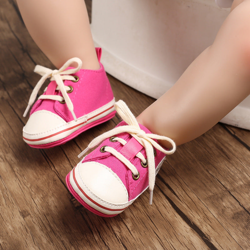 Chaussures en toile style Converse