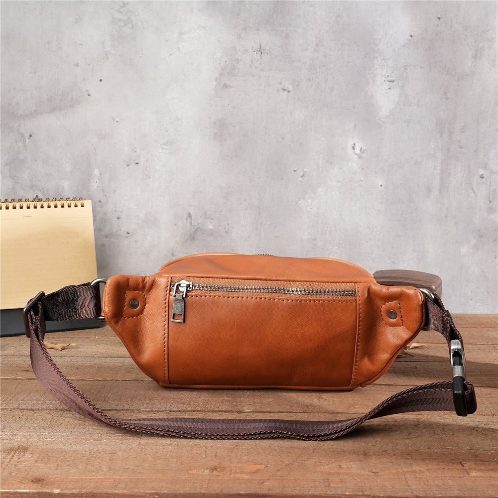 Sac banane en cuir