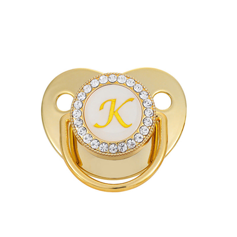 Tétine Gold 26 lettres