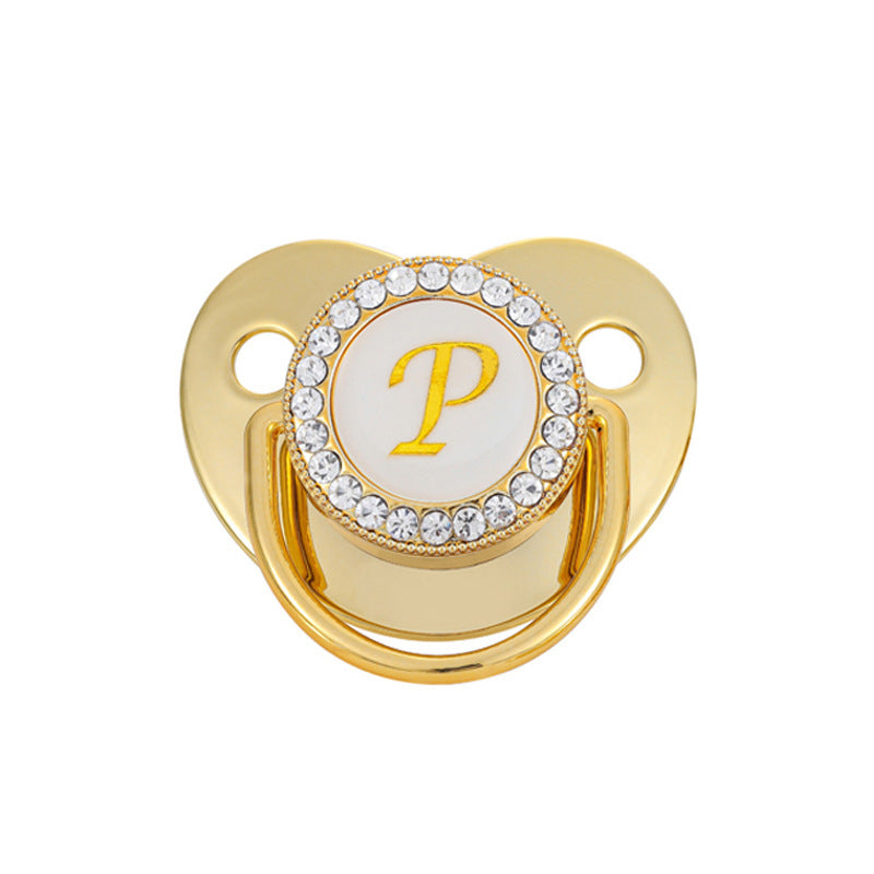 Tétine Gold 26 lettres