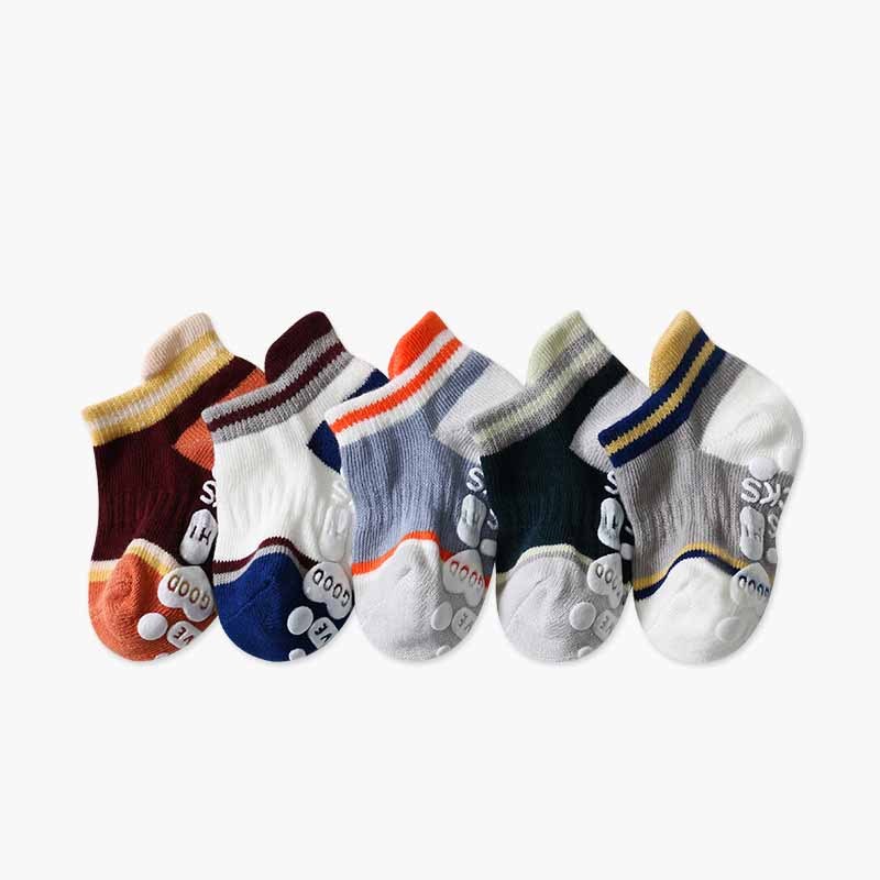 Chaussettes bateau à gros talons tridimensionnelles