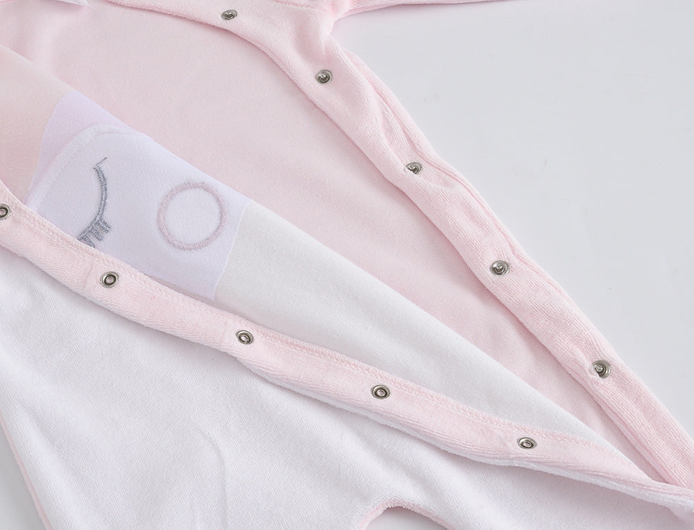Pyjama manches longues en flanelle de cisaillement