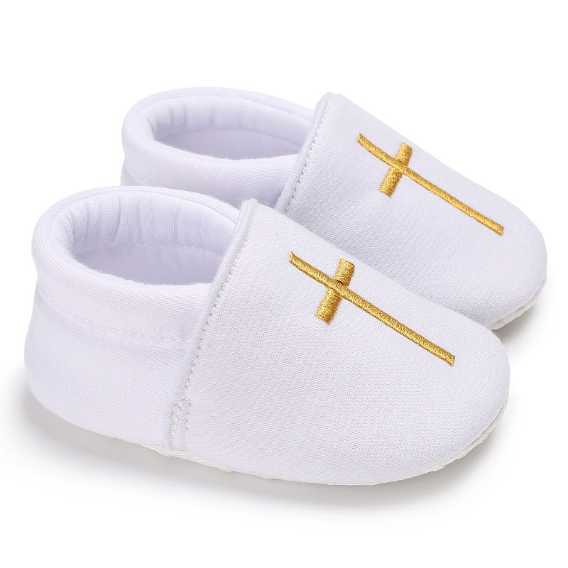 Chaussures baptême pur coton