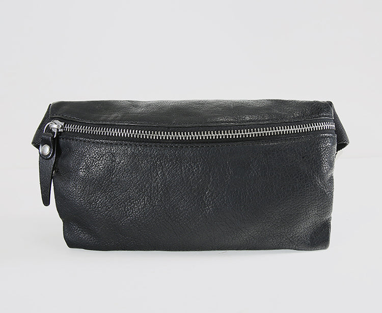 Sac bandoulière décontracté pour homme en cuir