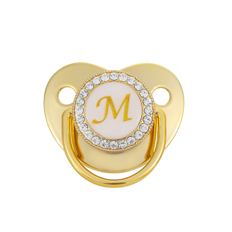 Tétine Gold 26 lettres