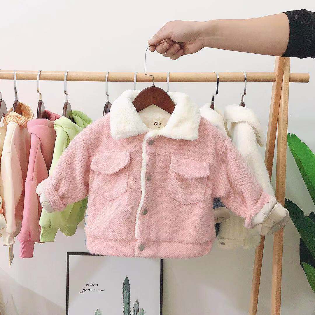 Veste matelassée en coton pour garder bébé au chaud, manteau épais pour enfants