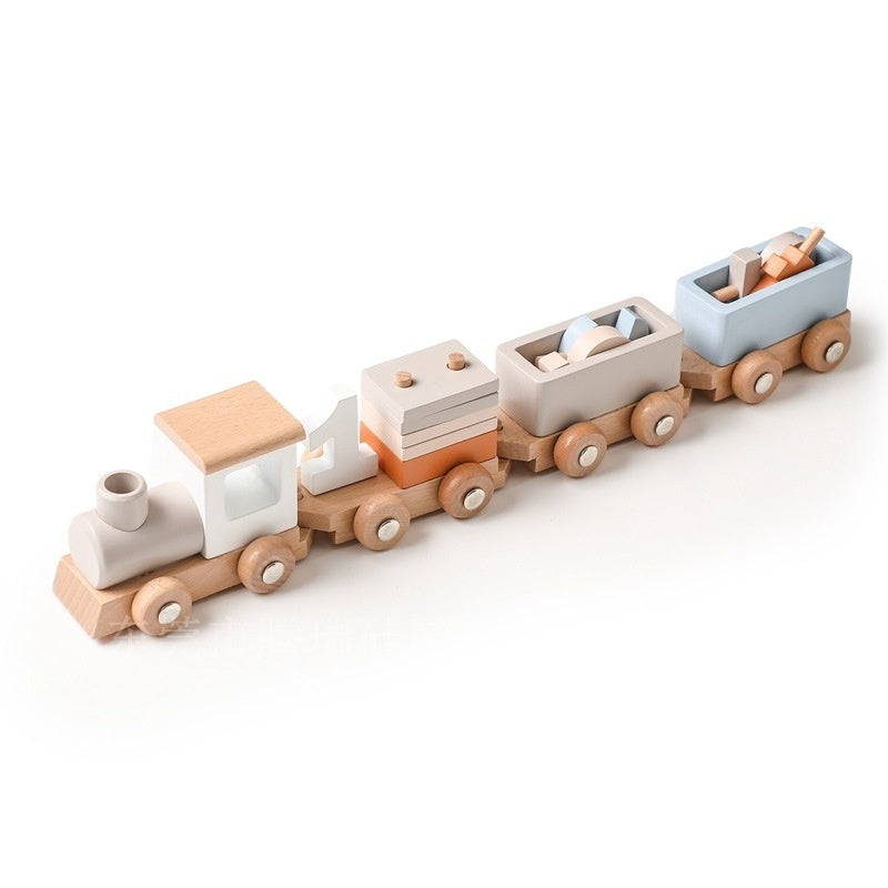 Train en bois