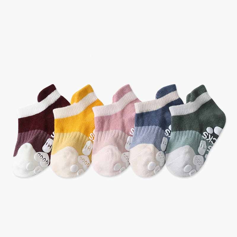 Chaussettes bateau à gros talons tridimensionnelles