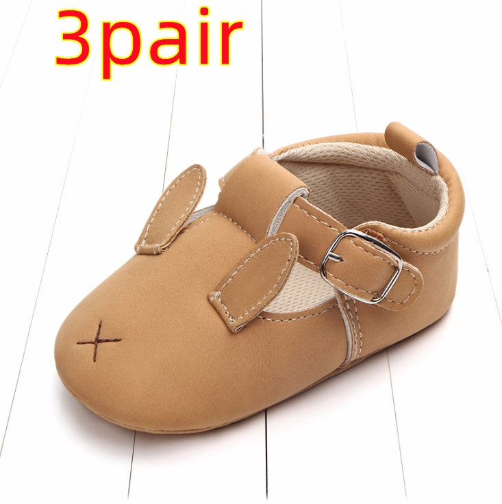 Chaussures printemps et automne en cuir mat antidérapant, semelle douce