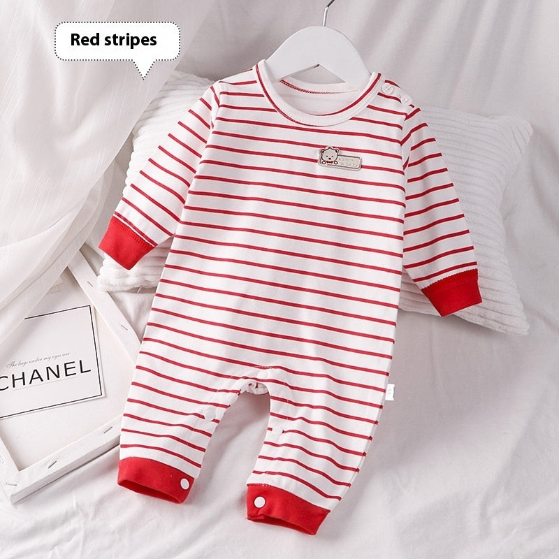 Pyjamas pour bébés en pur coton, vêtements d'automne