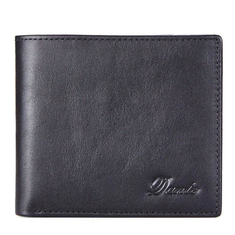 Nouveau portefeuille homme en cuir pleine fleur