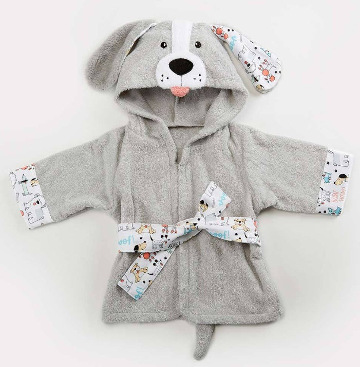 Serviettes de bain pour bébé en coton avec des dessinateurs d'animaux mignons, peignoirs de bain pour enfants, peignoirs à capuche pour bébé.