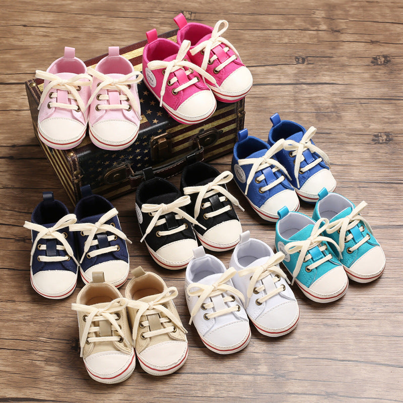 Chaussures en toile style Converse